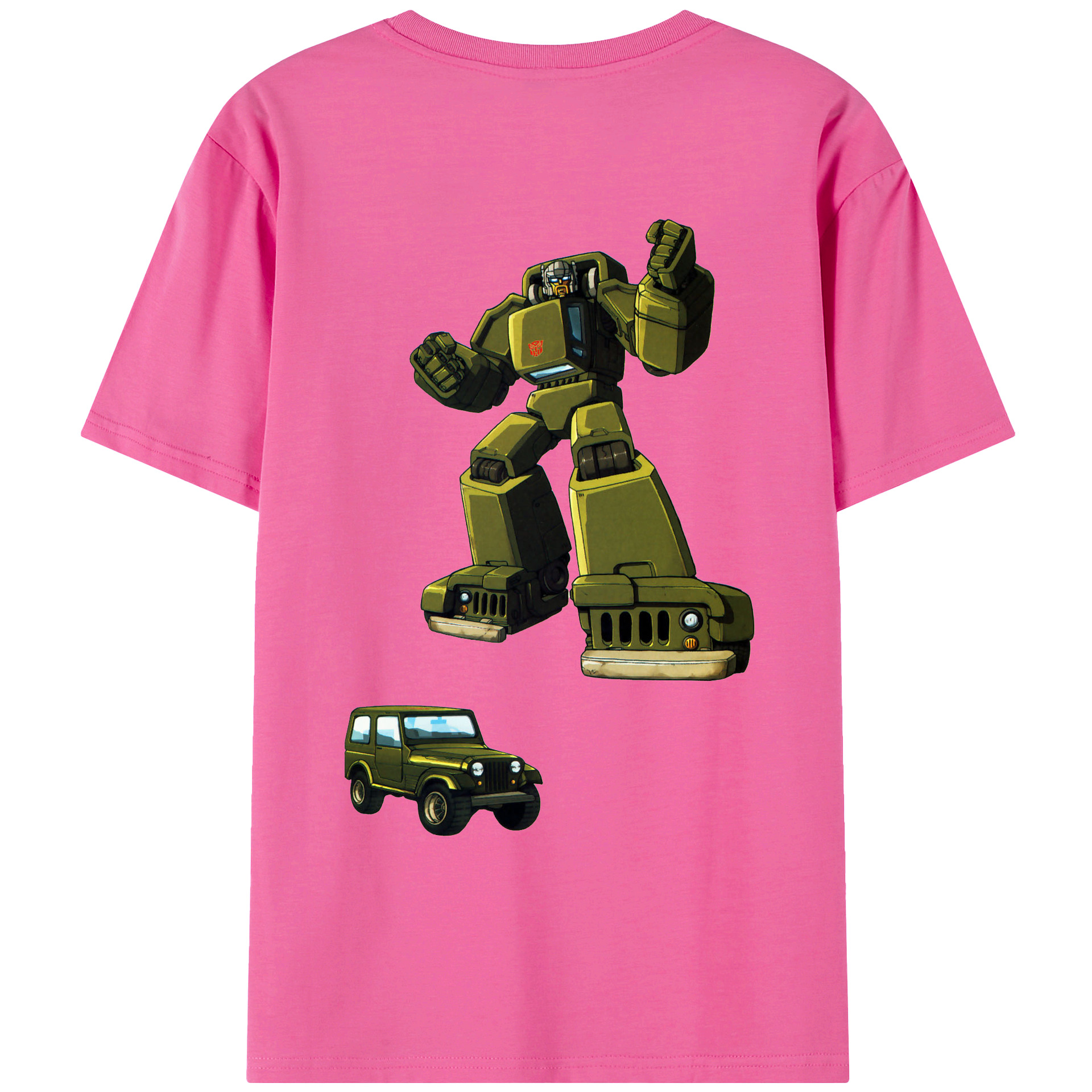 （画像用）  レディース半袖Tシャツ(バックプリント)